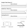 Morocket 6-Pack Bubble Tea Straws - 14mm Wide, 21.5cm Boba Straws with Cleaning Brush view 2