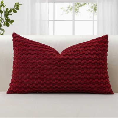 JOTOM Cord Pillow Cover, 3D Bubble Texture