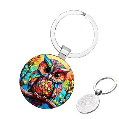 fayarrd Owl Keychain, Cute Owl Jewelry Keychain | Modern Keychain & Decor for Kids Adults Birthday Gift