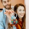 fayarrd Owl Keychain, Cute Owl Jewelry Keychain | Modern Keychain & Decor for Kids Adults Birthday Gift view 3