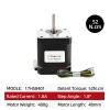 2-Phase 4-Wire 17HS8401S 52 N·cm Stepper Motor for CNC Milling Machines and 3D Printers, 1 Piece view 2
