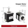 2-Phase 4-Wire 17HS8401S 52 N·cm Stepper Motor for CNC Milling Machines and 3D Printers, 1 Piece view 3