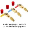 3-Pack Brass HVAC Ball Valves view 3
