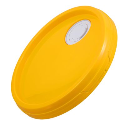 Alipis 28 cm ABS Bucket Lid, 18 L, Yellow, Sealed and Reusable
