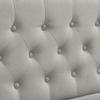 Zepneiy 180 x 200 Upholstered Storage Bed with Nailhead Trim, Light Gray Linen (Mattress Not Included) view 4