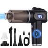 Electric Air Duster, 50,000 RPM, Rechargeable, with LED Light view 1