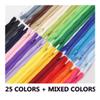 ERQIAO Nylon Coil Zippers, 10–60 cm, 10-Pack, Random Color, 37 cm view 2