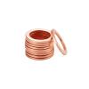 ZBORAVPIX Solid Copper O-Ring Gasket Washers for Oil Pan Drain Plugs, M8 x 12 x 1 mm, 30 pcs view 3