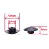 10 x Waterproof, Dustproof Rubber Screw Caps view 3