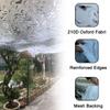 YJSGHRHL White Camouflage Net for Hunting, 10 m x 12 m view 3