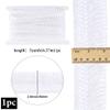 GORGECRAFT White Cotton Fringe Trim 5 Yards x 6cm view 2