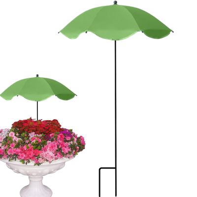 Outdoor Plant Protection Umbrella, Adjustable UV-Resistant Garden Shade