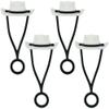 Luxylei Cowboy Hat Straw Covers, 4 Pack view 1