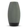 ebenkunst Curvela Vase 25 cm, Shatterproof, Waterproof, Green view 1