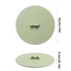 Reusable Glass Covers, 3-Pack Silicone Lids, Dust Covers for Cups view 2