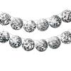 Ovanda Silver Disco Decoration Garland view 1