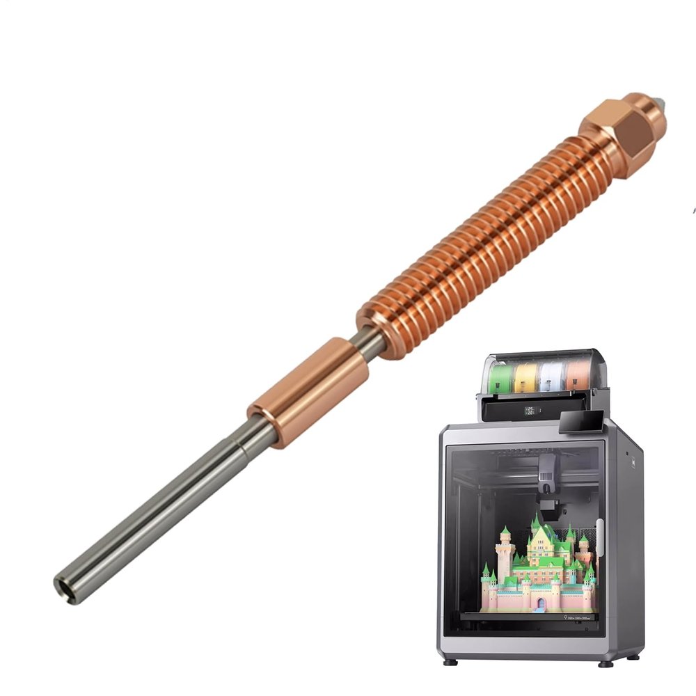 Teksome 3D Printer Nozzle | Quick-Change Alloy Nozzle for 3D Printers