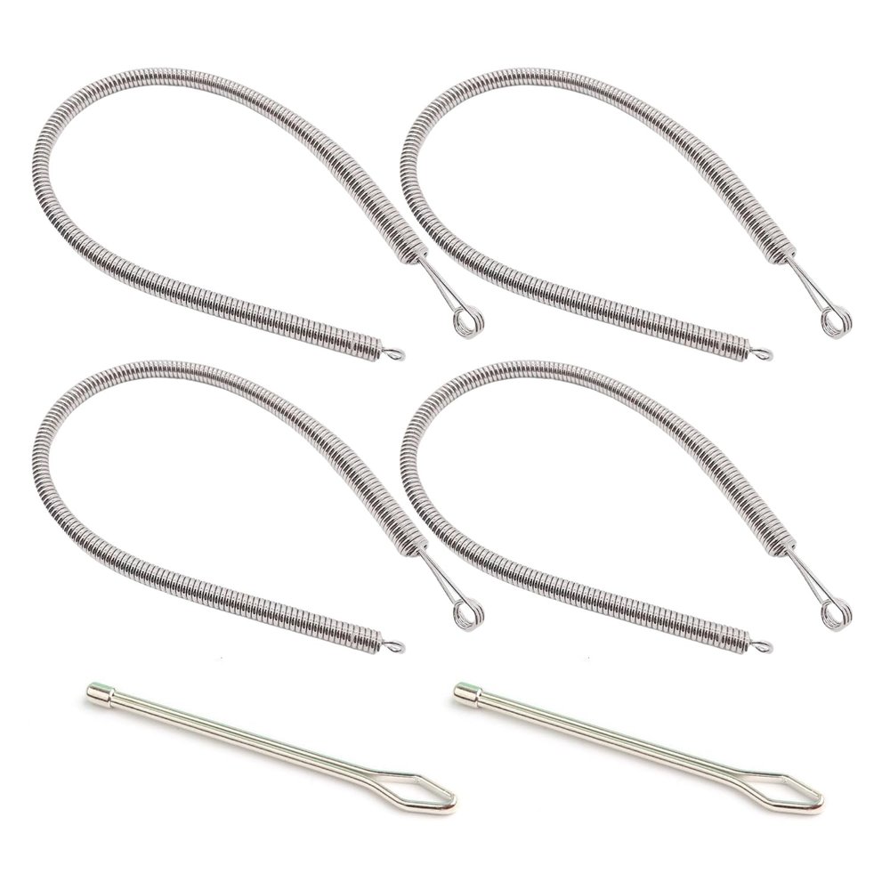 AIRTILY 4-Piece Spring Threader & 2-Piece Closed Mouth Belt Tool