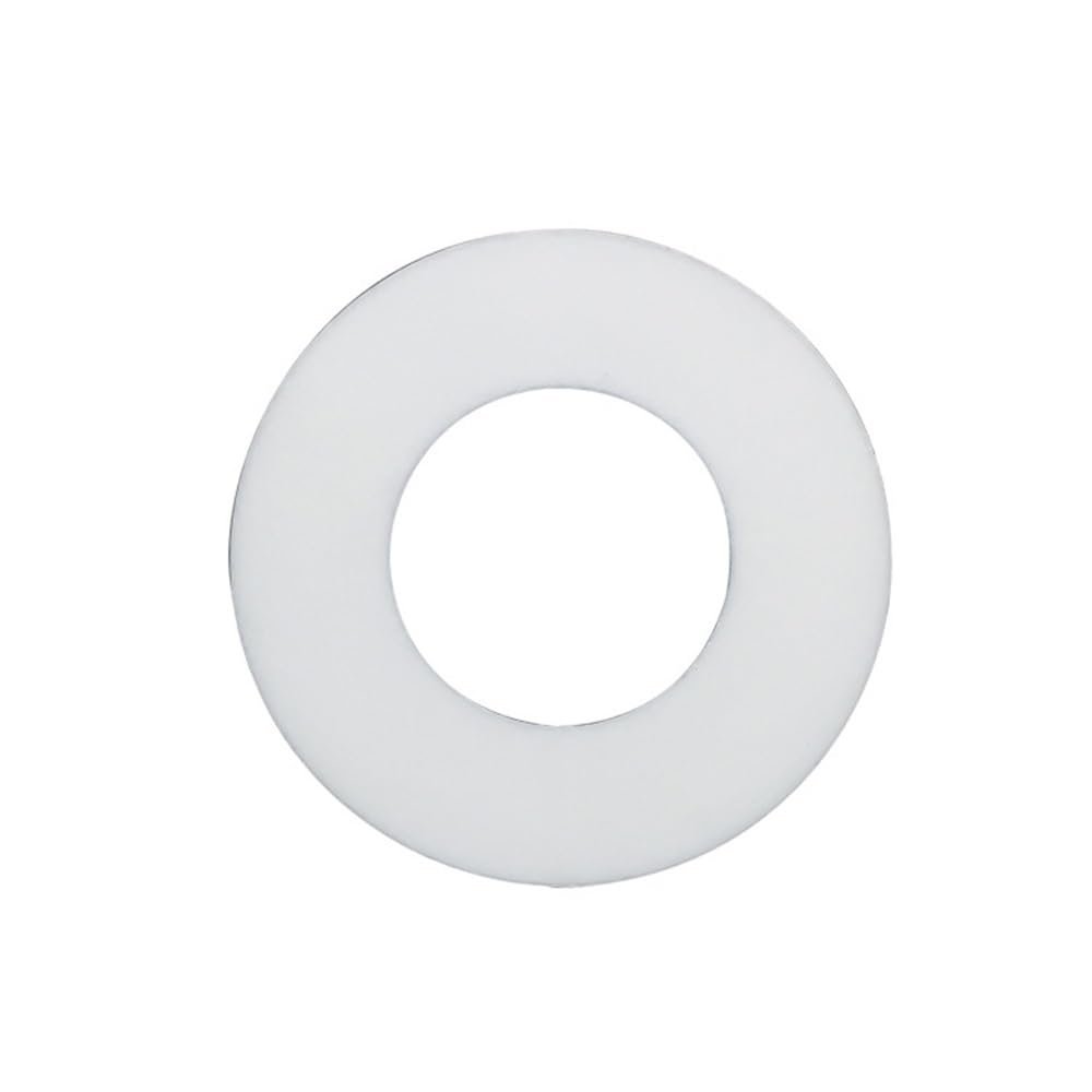 UZAMIRLEX Silicone Gaskets, 10 Flat Washers for Faucets, M2–M12 (4 x 8 x 1.5 mm)