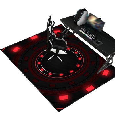 Gaming Office Chair Floor Mat, Non-Slip and Scratch-Resistant, 100 x 140 cm