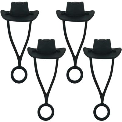 Luxylei Cowboy Hat Straw Covers, 4 Pack