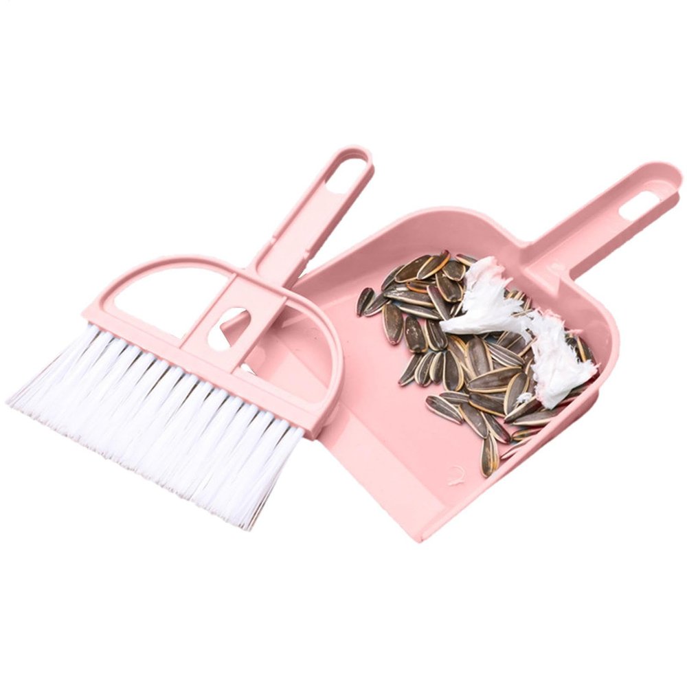 Dustpan and Brush Set - Multifunctional Mini Cleaning Tool