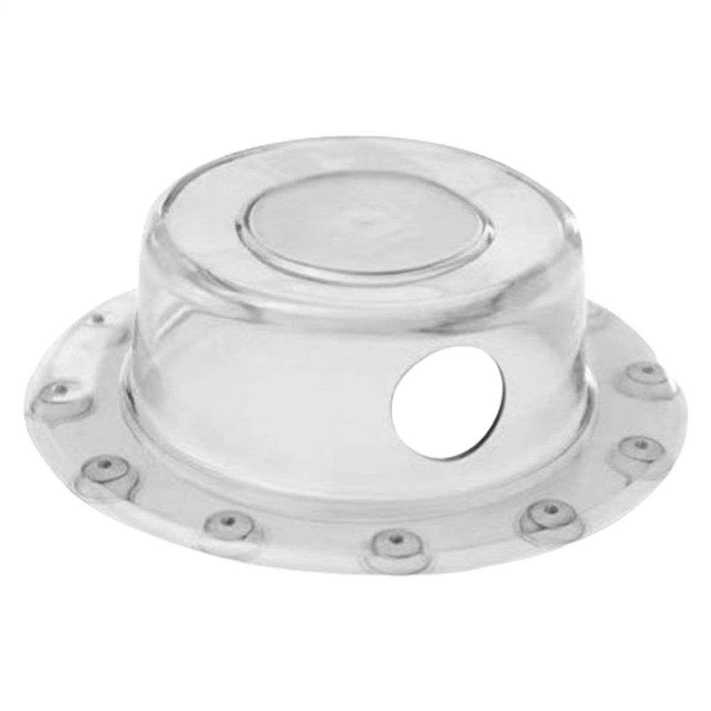 Bathtub Overflow Cover - Transparent Drain Cover with Suction Cup