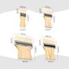 SGSCFG 4-Piece Wooden Handle Brush Set view 2