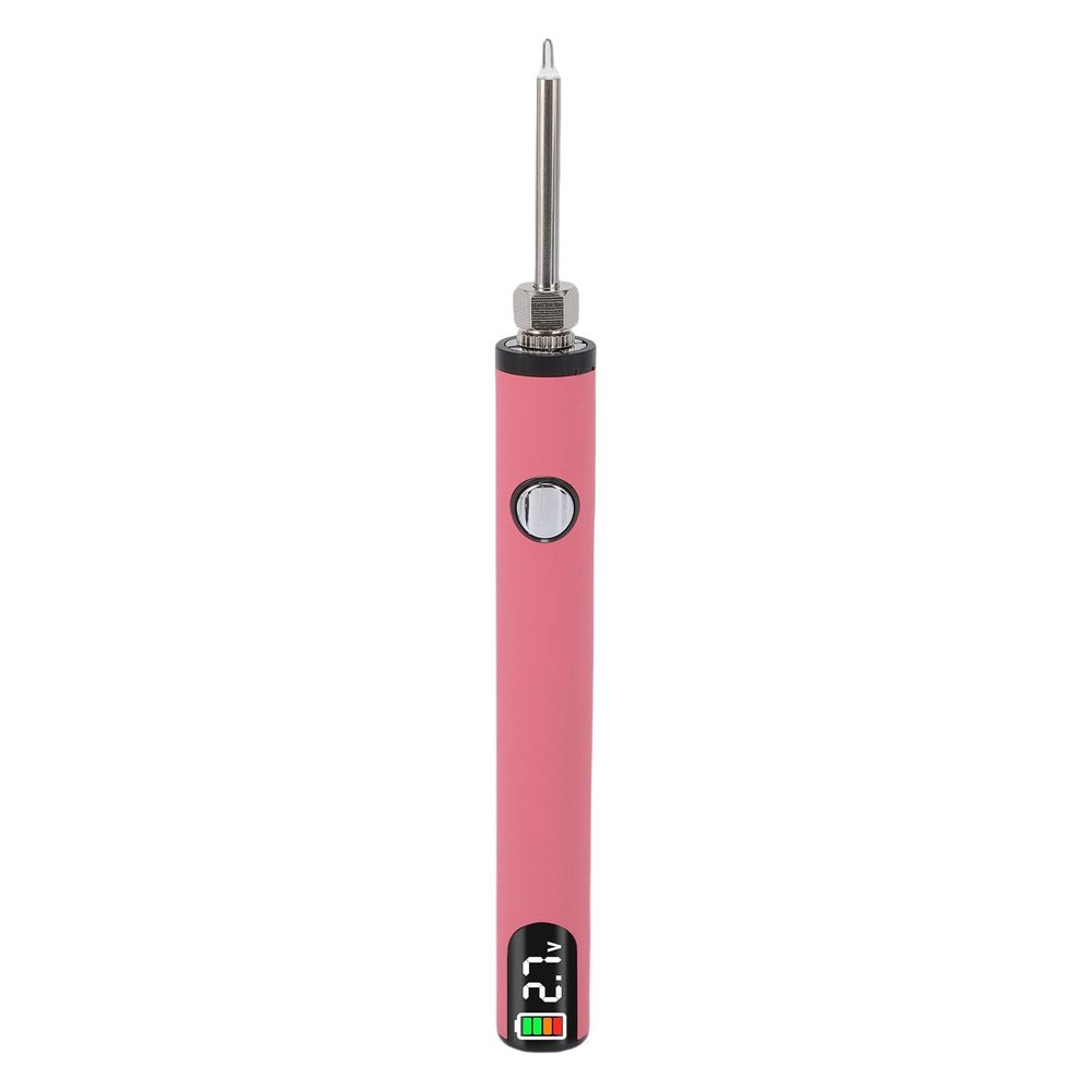 Topiky Rechargeable Thread Burner Pen Set with Digital Display, Pink