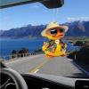 Car Mirror Ornaments - 2D Acrylic Duck Accessories view 3