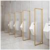 Wall-Mounted Tempered Glass Urinal Privacy Partition view 1