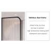 Wall-Mounted Tempered Glass Urinal Privacy Partition view 2