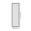 Wall-Mounted Tempered Glass Urinal Privacy Partition view 3