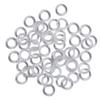Transparent Plastic Curtain Rings for Roman Shades (20 Pack) view 1