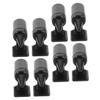 8-Pack Black ABS Deer Whistles for Cars and Motorcycles view 1