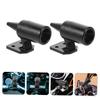 8-Pack Black ABS Deer Whistles for Cars and Motorcycles view 3