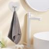 Generic Adhesive Wall Hooks, Heart-Shaped | Damage-Free Removable Multi-Purpose Hooks - 10x for Kitchen, Bathroom view 3