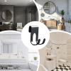 Durable Shower Hook - Easy Towel Holder, Aluminum Wall Hook view 3