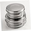 iplusmile Stainless Steel Camping Cookware Set, Pot and Pan, 4-Piece, Lightweight and Compact for Outdoor Use and Fishing view 4