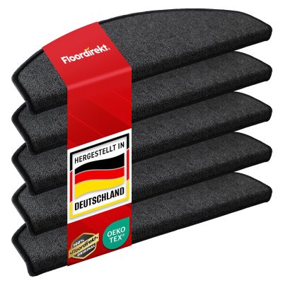 Floordirekt Stair Mats - London Pro Anthracite - 1 Piece