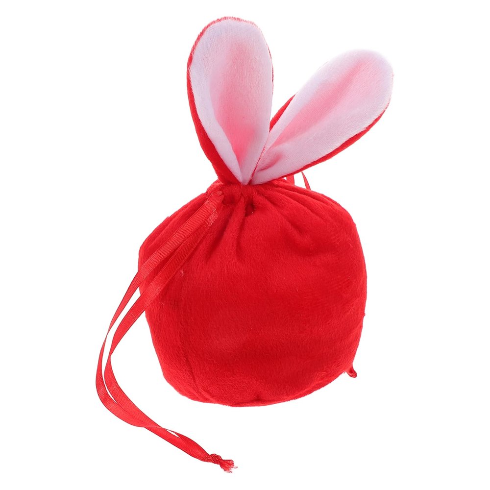 Luxshiny Plush Easter Bag with Bunny Ears