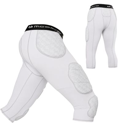 Rival Integrated 7-Pad 3/4 Tight White XXL