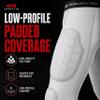 Rival Integrated 7-Pad 3/4 Tight White XXL view 3