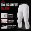 Rival Integrated 7-Pad 3/4 Tight White XXL view 4