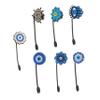 Luxshiny 7-Piece Straw Cap Set view 1