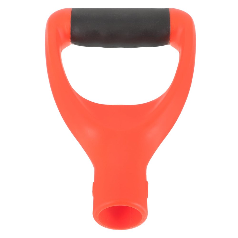 D-Handle Replacement Shovel Grip, Red PVC, 1 Piece