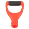 D-Handle Replacement Shovel Grip, Red PVC, 1 Piece view 1
