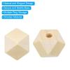 PATIKIL 16mm Natural Wood Beads - 20 Pieces view 4