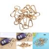 Keychain with Lobster Claw Buckles - 10pcs view 4