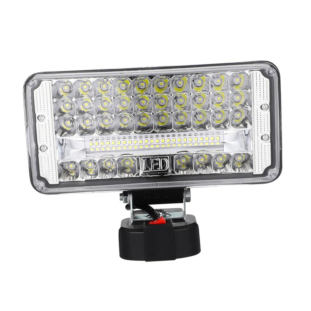 NUOBESTY Flexible LED Rechargeable Work Light with Swivel Head and Floodlight